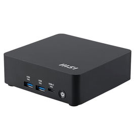 MSI Cubi NUC AI 1UMG-038BES Mini PC Barebone con Intel Core Ultra 5 125H, Montaje VESA, Wi-Fi 6E, Thunderbolt 4, DDR5, M.2 NVMe, HDMI 2.1, Sin Sistema Operativo