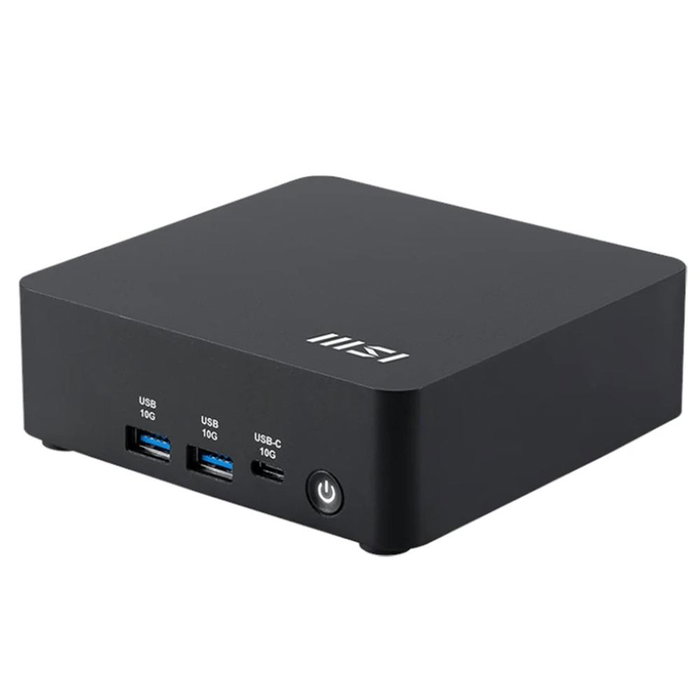 MSI Cubi NUC AI 1UMG-038BES Mini PC Barebone con Intel Core Ultra 5 125H, Montaje VESA, Wi-Fi 6E, Thunderbolt 4, DDR5, M.2 NVMe, HDMI 2.1, Sin Sistema Operativo MSI Cubi NUC AI 1UMG-038BES Mini PC Barebone con Intel Core Ultra 5 125H, Montaje VESA, Wi-Fi 6E, Thunderbolt 4, DDR5, M.2 NVMe, HDMI 2.1, Sin Sistema Operativo