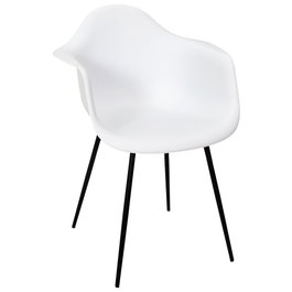 Home Deco Factory Silla Butaca Gustav Blanca