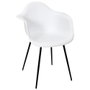 Home Deco Factory Silla Butaca Gustav Blanca