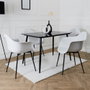 Home Deco Factory Silla Butaca Gustav Blanca