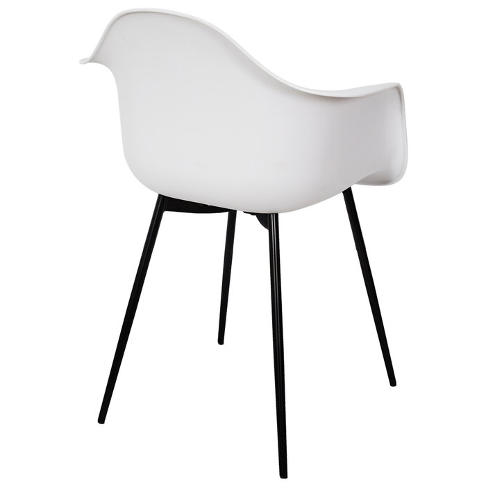 Home Deco Factory Silla Butaca Gustav Blanca