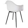 Home Deco Factory Silla Butaca Gustav Blanca