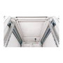 ROLINE 26.21.0163 - Rack Servidor 42U (42HE) Profesional 19", 600x1000 mm, Gris, Patas Ajustables, 1000 kg Carga, Puertas Plexiglas/Extr