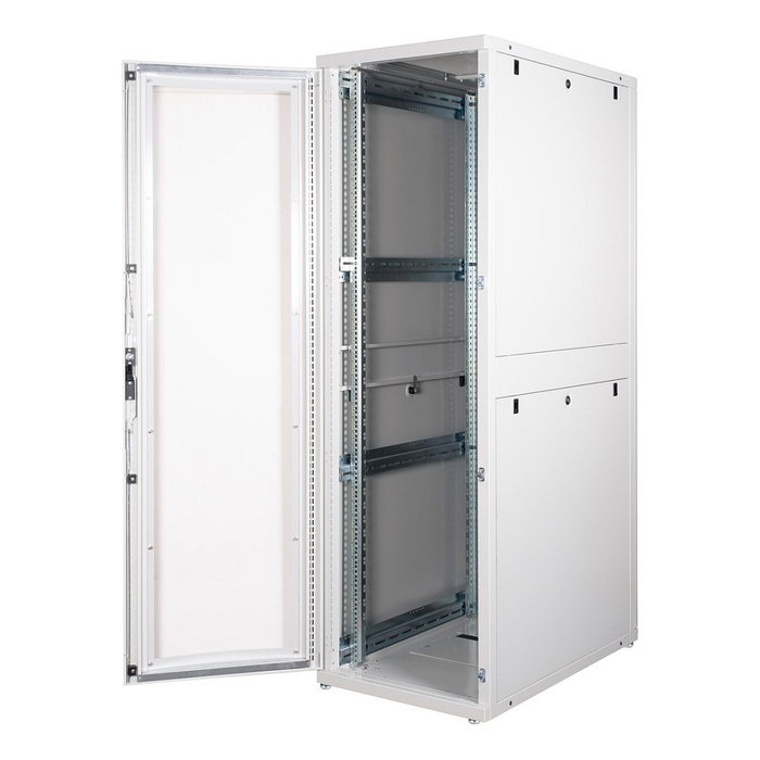 ROLINE 26.21.0163 - Rack Servidor 42U (42HE) Profesional 19", 600x1000 mm, Gris, Patas Ajustables, 1000 kg Carga, Puertas Plexiglas/Extr ROLINE 26.21.0163 - Rack Servidor 42U (42HE) Profesional 19", 600x1000 mm, Gris, Patas Ajustables, 1000 kg Carga, Puertas Plexiglas/Extr