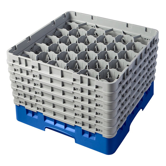 CAMBRO Cesta de lavado 30 comp. 6 alturas Azul CAMBRO Cesta de lavado 30 comp. 6 alturas Azul
