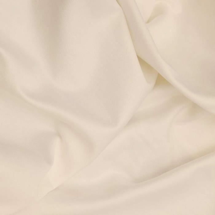 Aucune Juego de Cama 100% Algodón Satén - Crema, 220x240 cm + 2 Fundas de Almohada 60x60 cm Aucune Juego de Cama 100% Algodón Satén - Crema, 220x240 cm + 2 Fundas de Almohada 60x60 cm