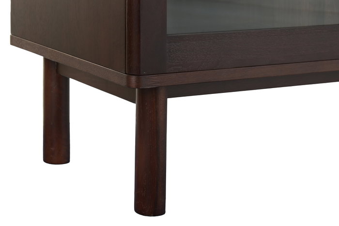 DKD Home Decor Vitrina Kith Moderno Cristal y MDF 40 x 183 x 100 cm DKD Home Decor Vitrina Kith Moderno Cristal y MDF 40 x 183 x 100 cm