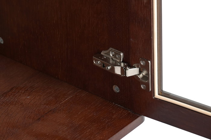 DKD Home Decor Vitrina Kith Moderno Cristal y MDF 40 x 183 x 100 cm DKD Home Decor Vitrina Kith Moderno Cristal y MDF 40 x 183 x 100 cm