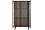 DKD Home Decor Vitrina Kith Moderno Cristal y MDF 40 x 183 x 100 cm