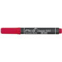 Pica Marcador Permanente Punta Redonda 1-4mm Rojo