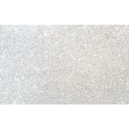 Fama Goma Eva Glitter Blanco 50x70cm 2mm Pack 10 Ud
