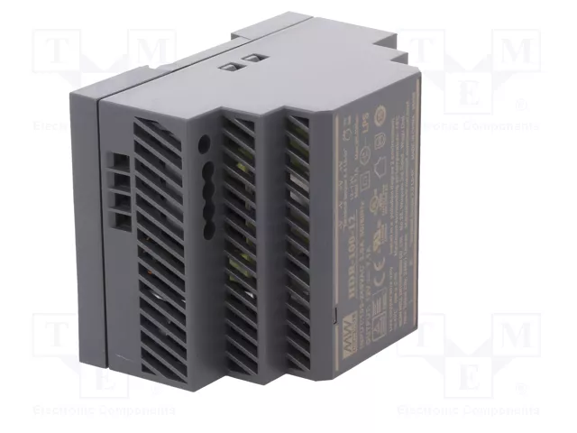 MEAN WELL HDR-100-12 Alimentador de impulso 85W 12VDC