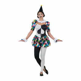 My Other Me Disfraz Arlequina Multicolor Talla XL