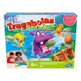 Hasbro Games Juego Tragabolas Launchers E9707 Juego Electrónico para Niños +3 Años