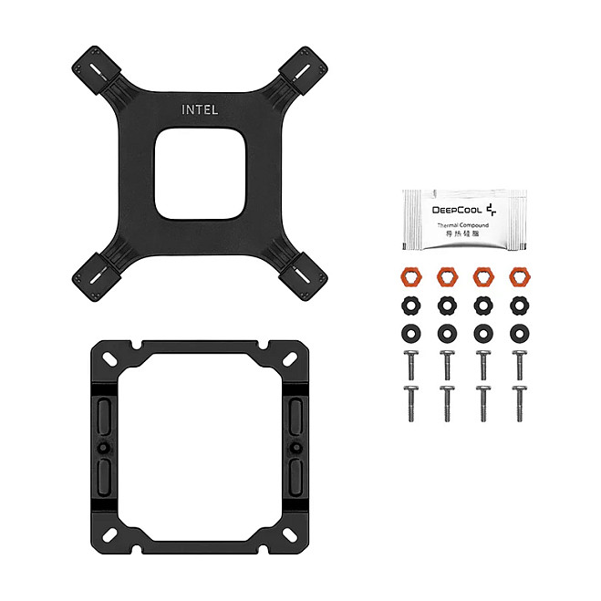 Deepcool AG500 Black ARGB V2 Refrigerador Aire 11.9cm 5 Tubos LED 1950RPM