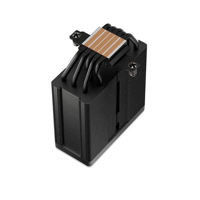 DeepCool AG500 BK ARGB V2 - Refrigerador de CPU, Ventilador 120 mm Negro, 5 Tubos de Calor, Compatible con AM5/AM4/LGA1700/LGA1200