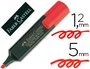 Faber castell Rotulador Textliner 48 Fluorescente Rojo Trazo 1.2-5 mm