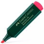 Faber Castell Textliner 48 Marcador Fluorescente Rojo (Set de 10)