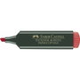 Faber Castell Textliner 48 Marcador Fluorescente Rojo (Set de 10)