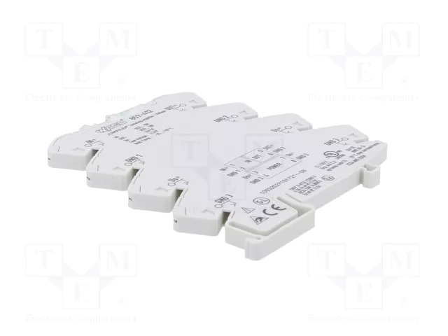 WAGO Transductor separador de señal y amplificador para raíl DIN