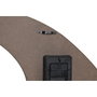 DKD Home Decor Reloj de Pared SURF Multicolor en MDF, Surtido de 3 Unidades