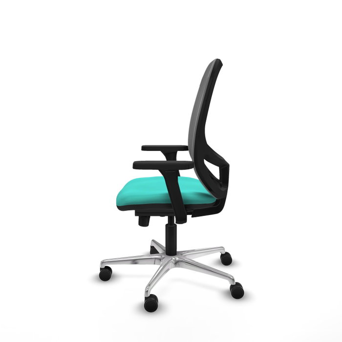 PIQUERAS Y CRESPO Silla de oficina Cilanco Sincro Turquesa y Gris PIQUERAS Y CRESPO Silla de oficina Cilanco Sincro Turquesa y Gris