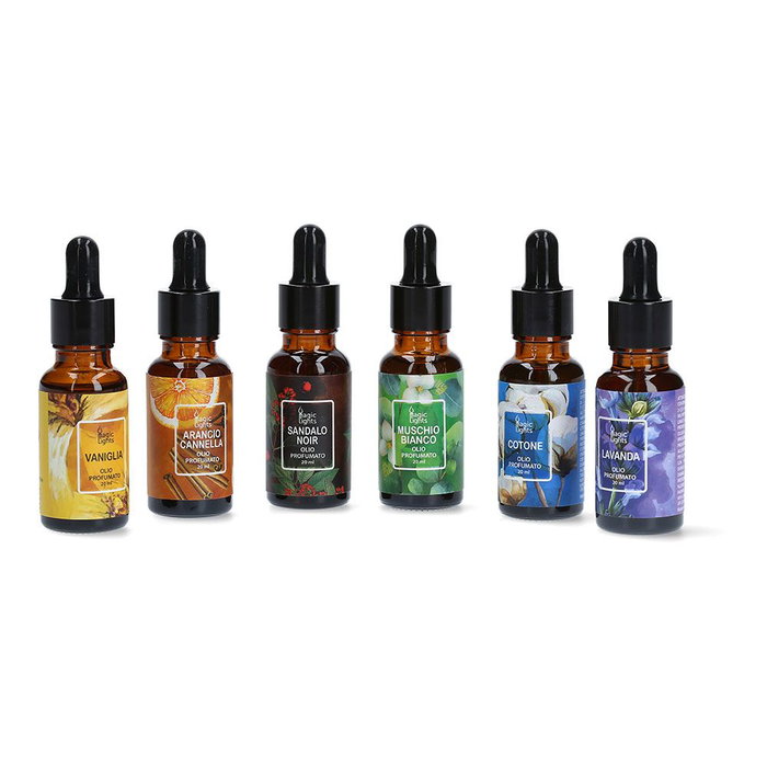 Magic Lights Aceite esencial aromático de vainilla para relajación, masajes y ambientador natural, 20 ml