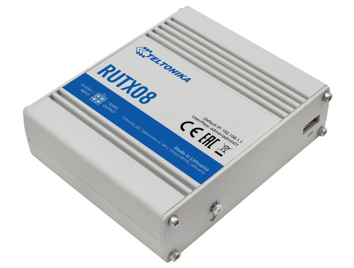 Teltonika RUTX08 Router Industrial Ethernet VPN Teltonika RUTX08 Router Industrial Ethernet VPN