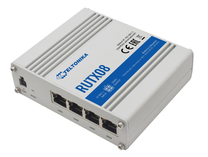 Teltonika RUTX08 Router Industrial Ethernet VPN Teltonika RUTX08 Router Industrial Ethernet VPN