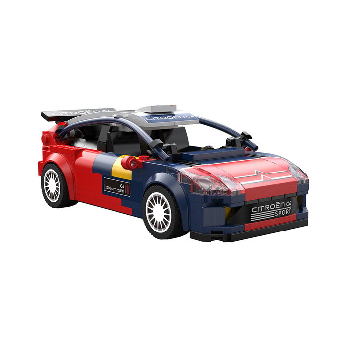 DEQUBE Citroen C4 Wrc 2008 C55033W Modelo a Escala 1:24 Coleccionable con Licencia Oficial CADA