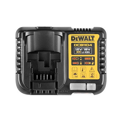 DeWalt DCB1104-QW Cargador Rápido para Sistema de 10,8-18V DeWalt DCB1104-QW Cargador Rápido para Sistema de 10,8-18V