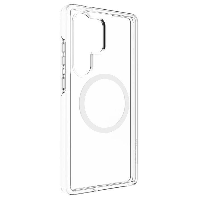dbramante 1928 ICELAND PRO QI2 Funda para Samsung Galaxy S25 Ultra - Carga Inalámbrica Qi2, Transparente