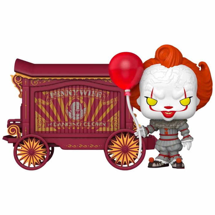 Funko POP! Town IT Welcome to Derry Pennywise & Wagon