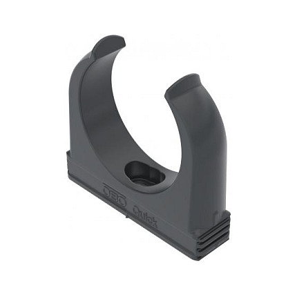OBO Bettermann Abrazadera rápida 2955 M50 SW negro RAL9005 OBO Bettermann Abrazadera rápida 2955 M50 SW negro RAL9005