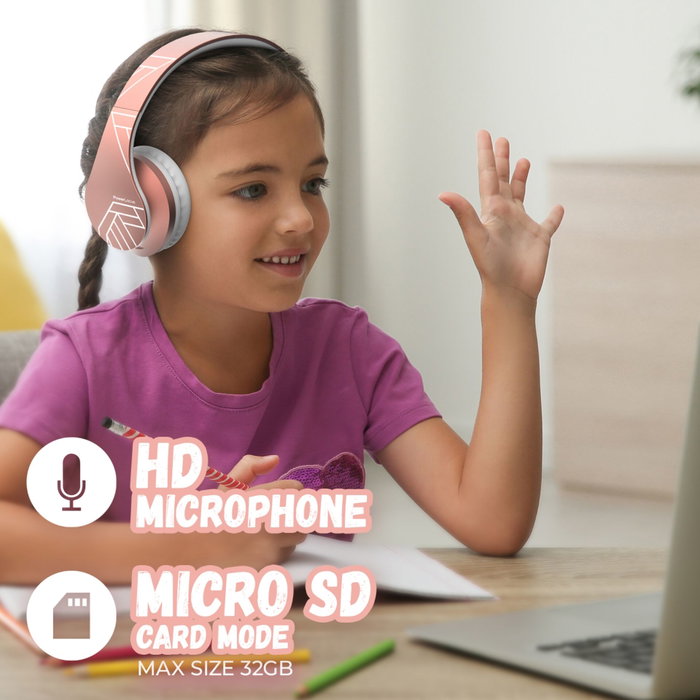 PowerLocus P2 Auriculares para Niños Rose Gold PowerLocus P2 Auriculares para Niños Rose Gold