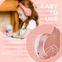 PowerLocus P2 Auriculares para Niños Rose Gold