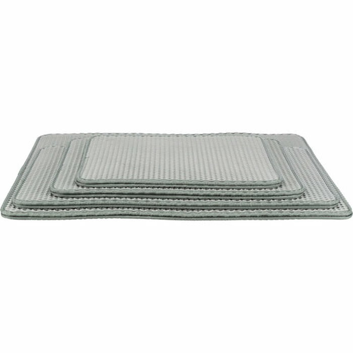 Alfombra para Arenero de Gatos Trixie Gris Goma Eva 40 × 55 cm