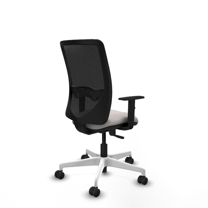 PIQUERAS Y CRESPO Silla de oficina Zulema con mecanismo Sincro, Blanco y Negro PIQUERAS Y CRESPO Silla de oficina Zulema con mecanismo Sincro, Blanco y Negro