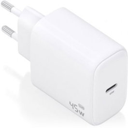 Aisens Cargador GaN A110-0969 USB-C 45W Blanco