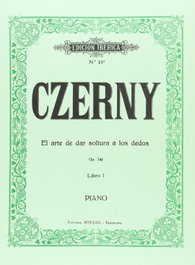 BOILEAU, El arte de dar soltura a los dedos Op.740 Vol.I, Carl Czerny
