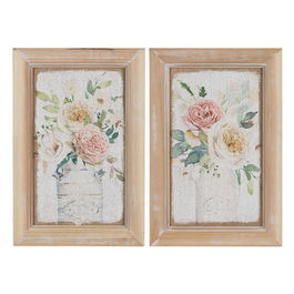 Cuadro Impresión Jarrón 2/M Dm 20 X 2 X 30 cm (Set de 2)