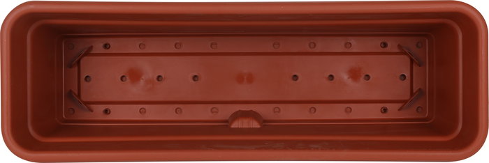 Dem Jardinera Con Plato 60 x 20 cm Squares (8 Unidades)