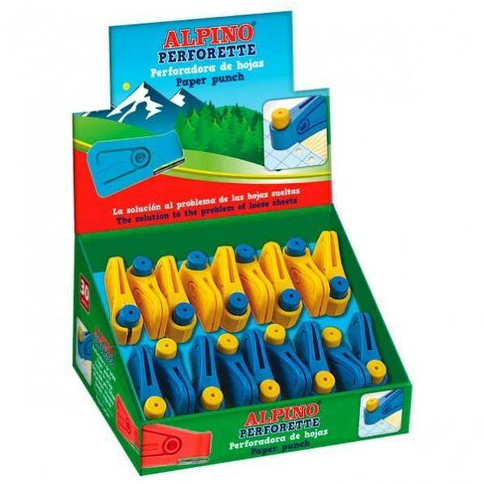 Alpino Taladro Perforette 1 Agujero Expositor de 30 Unidades Surtido Alpino Taladro Perforette 1 Agujero Expositor de 30 Unidades Surtido