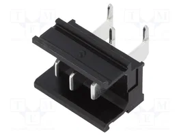 HARTING Conector de datos har-modular® 3 pines angular THT