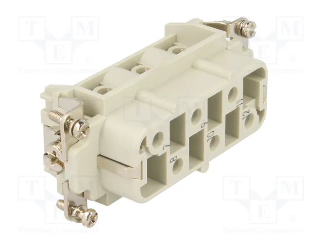 HARTING Han® HsB Plantilla de Contacto Hembra 6 Pos.