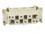 HARTING Han® HsB Plantilla de Contacto Hembra 6 Pos.