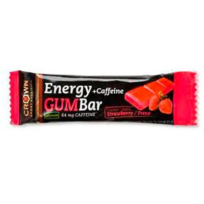 CROWN SPORT NUTRITION Energy GUM BAR FRESA + CAFEINA CROWN SPORT NUTRITION Energy GUM BAR FRESA + CAFEINA