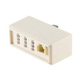 S-Impuls TAE F-Stecker / NFF + Western-Buchse 6/4