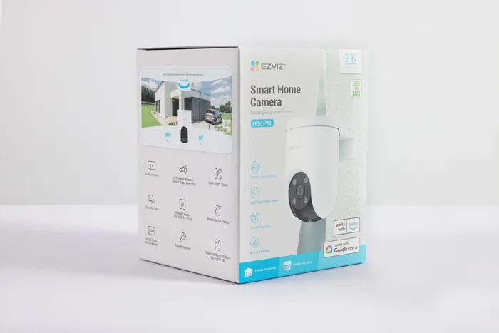 EZVIZ H8C PoE Cámara de Seguridad IP 2K Exterior Blanco